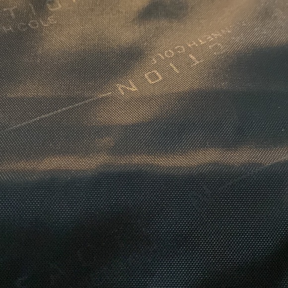 Kenneth Cole REACTION Black Leather Briefcase - Picture 14 of 15